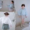 NN Áo Bubble Blouse cổ bèo