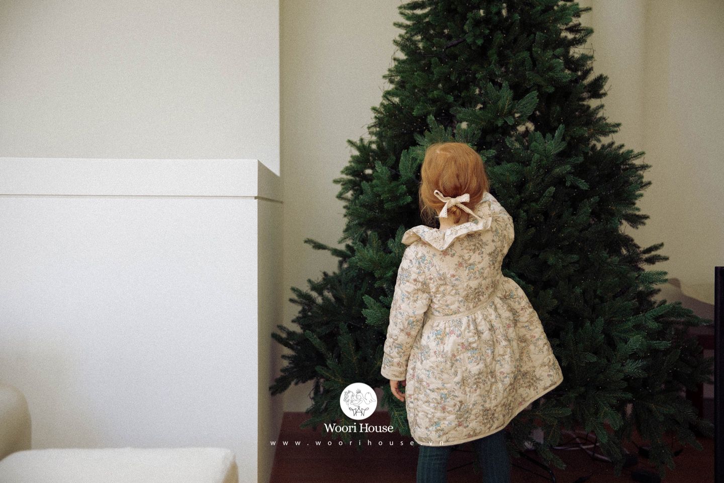 NN - Váy Princess trần bông hoa nhí