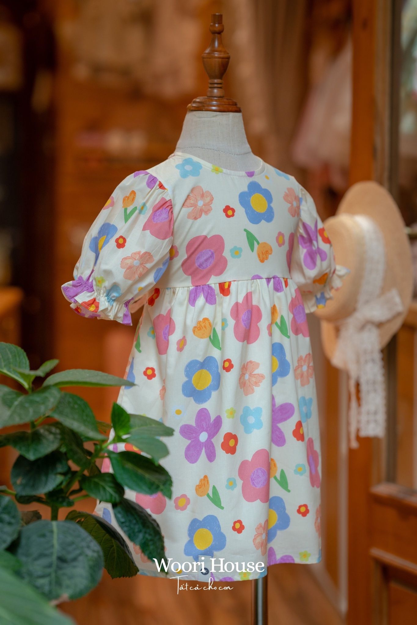 AR Váy Morela hoa sắc màu