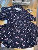 AR- Váy Navy Dark Blue cotton 2 lớp