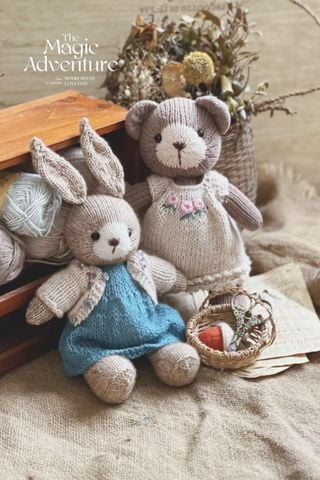 Knitting Thỏ Lily Bunny