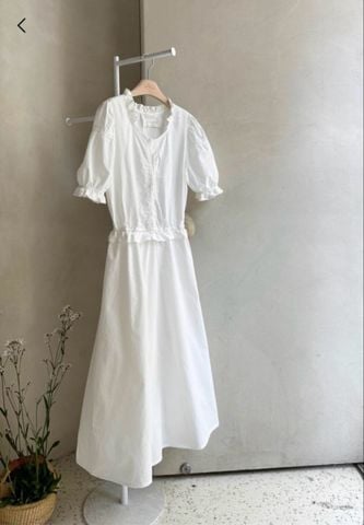 MBB - Váy Selena tay phối ren MOM