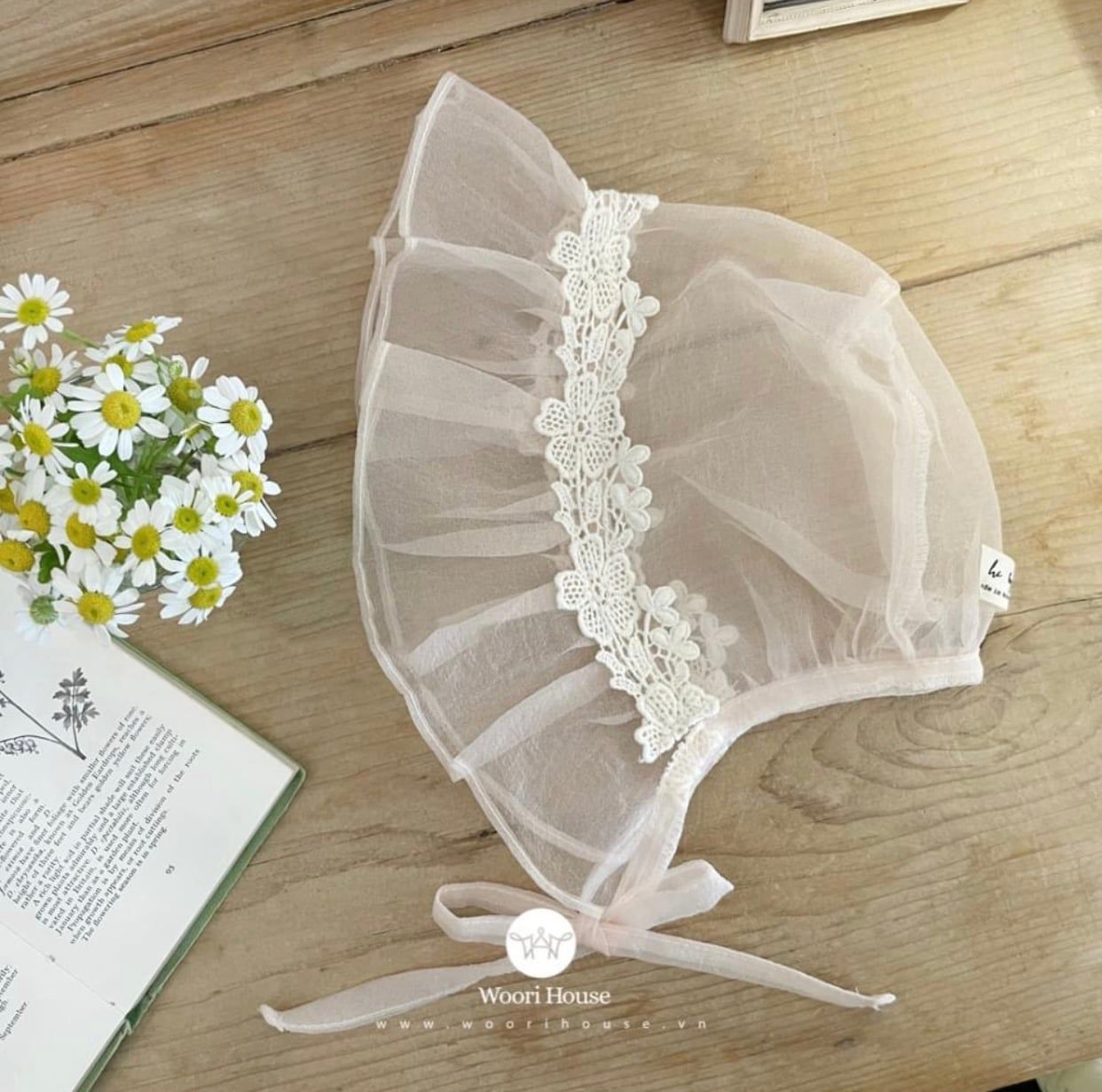 HBB Bonnet Maxi viền ren