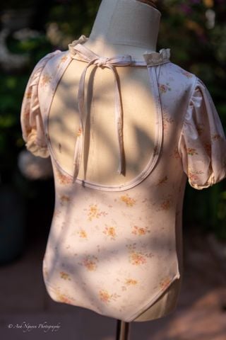 Áo bơi Vintage Lace viền ren