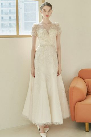 LC- váy thủ công Oralie Mom