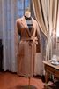 MOM- LI Áo Trenchcoat dạ kèm đai Xenia