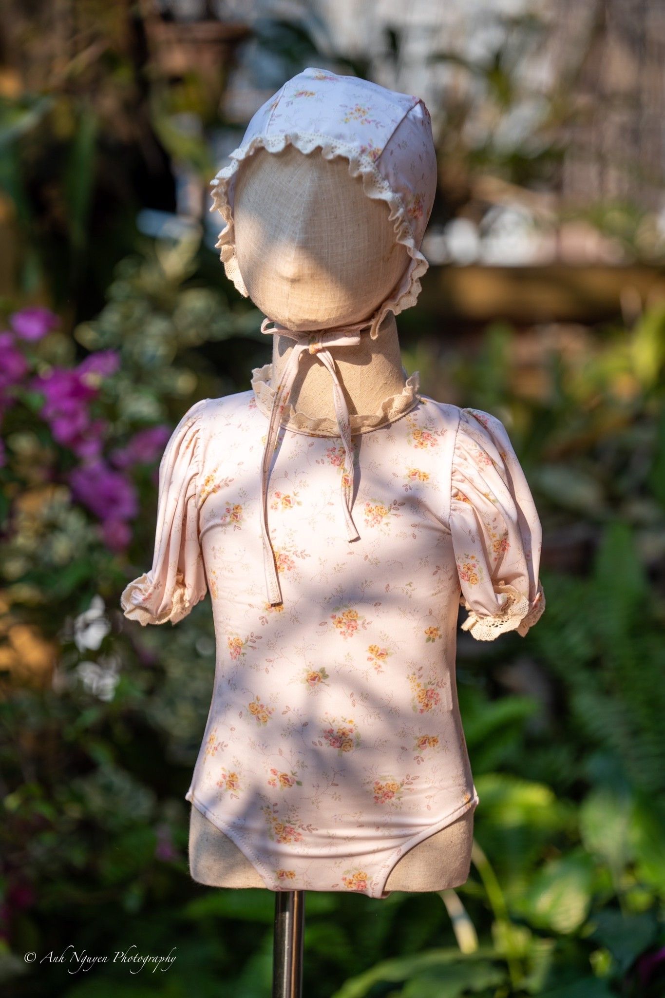 Áo bơi Vintage Lace viền ren