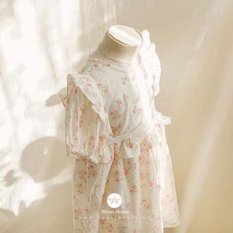 AR Váy Linda hoa nhí hồng