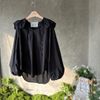 MBB Áo Lila Blouse cổ bèo