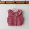 FL- Áo Gile Laelly cổ viền ren