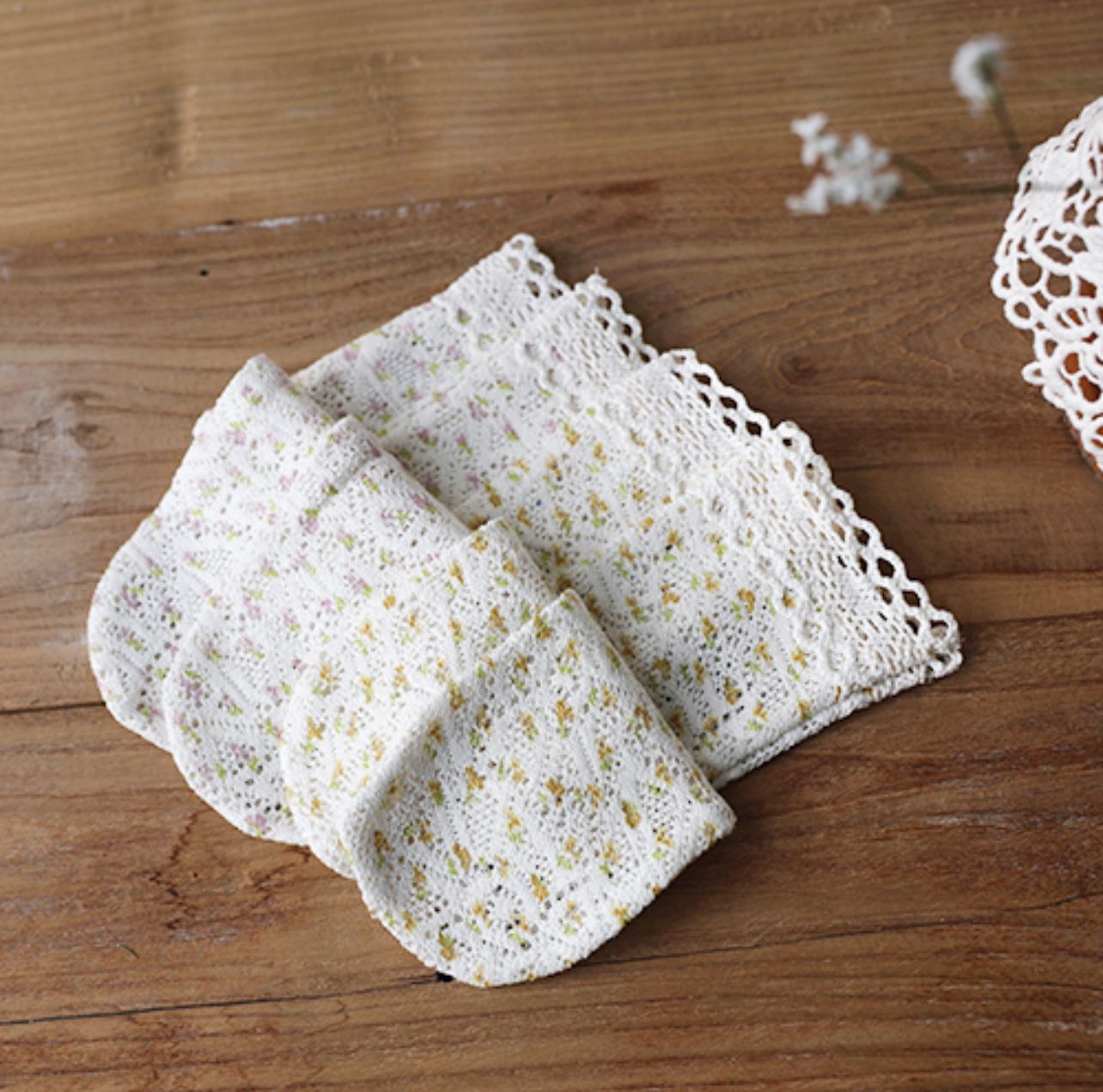 FL - Tất ren Poplin