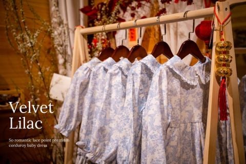 AR - Váy Winter Blue Lilac