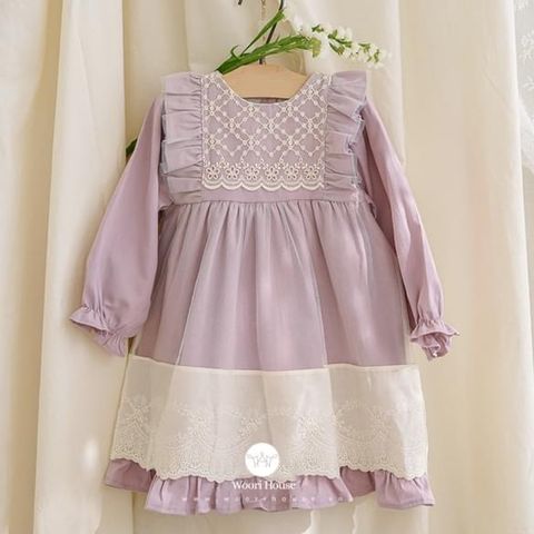 AR - Váy Violet Lace cánh tiên