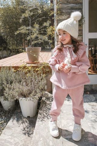 FL Áo Romy Hoodie phối ren