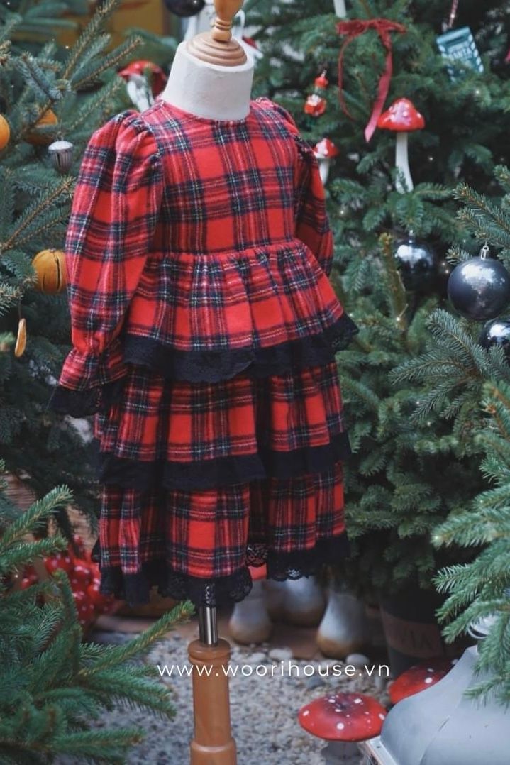 Váy New Mary Kate viền ren