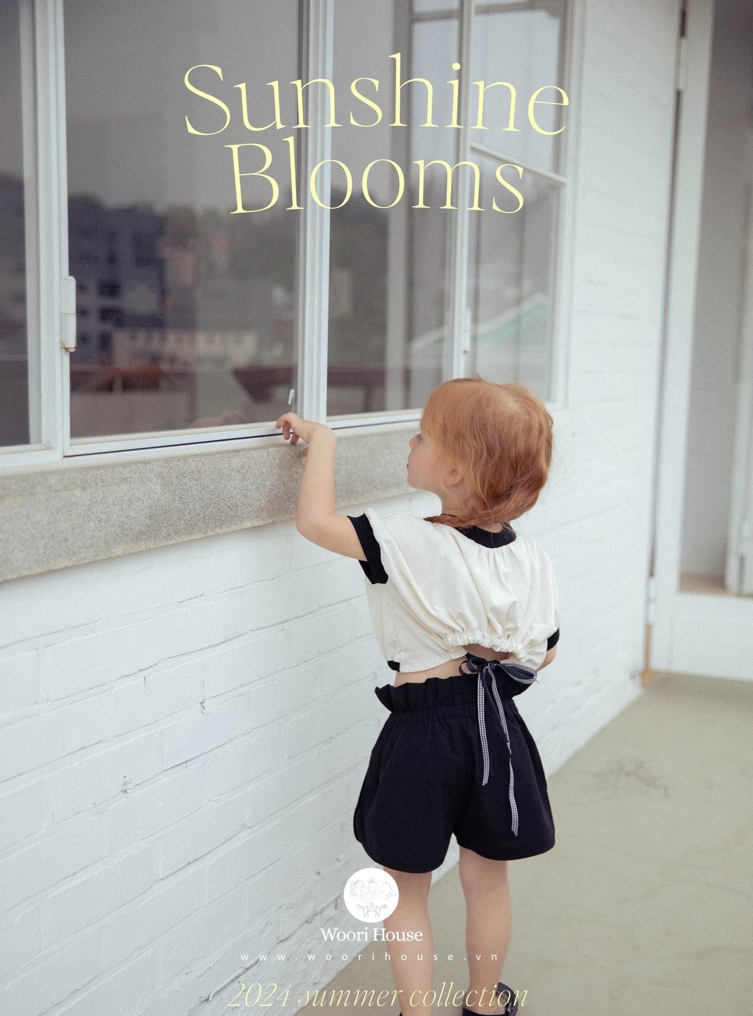 NN - Áo Ribbon viền đen nơ lưng