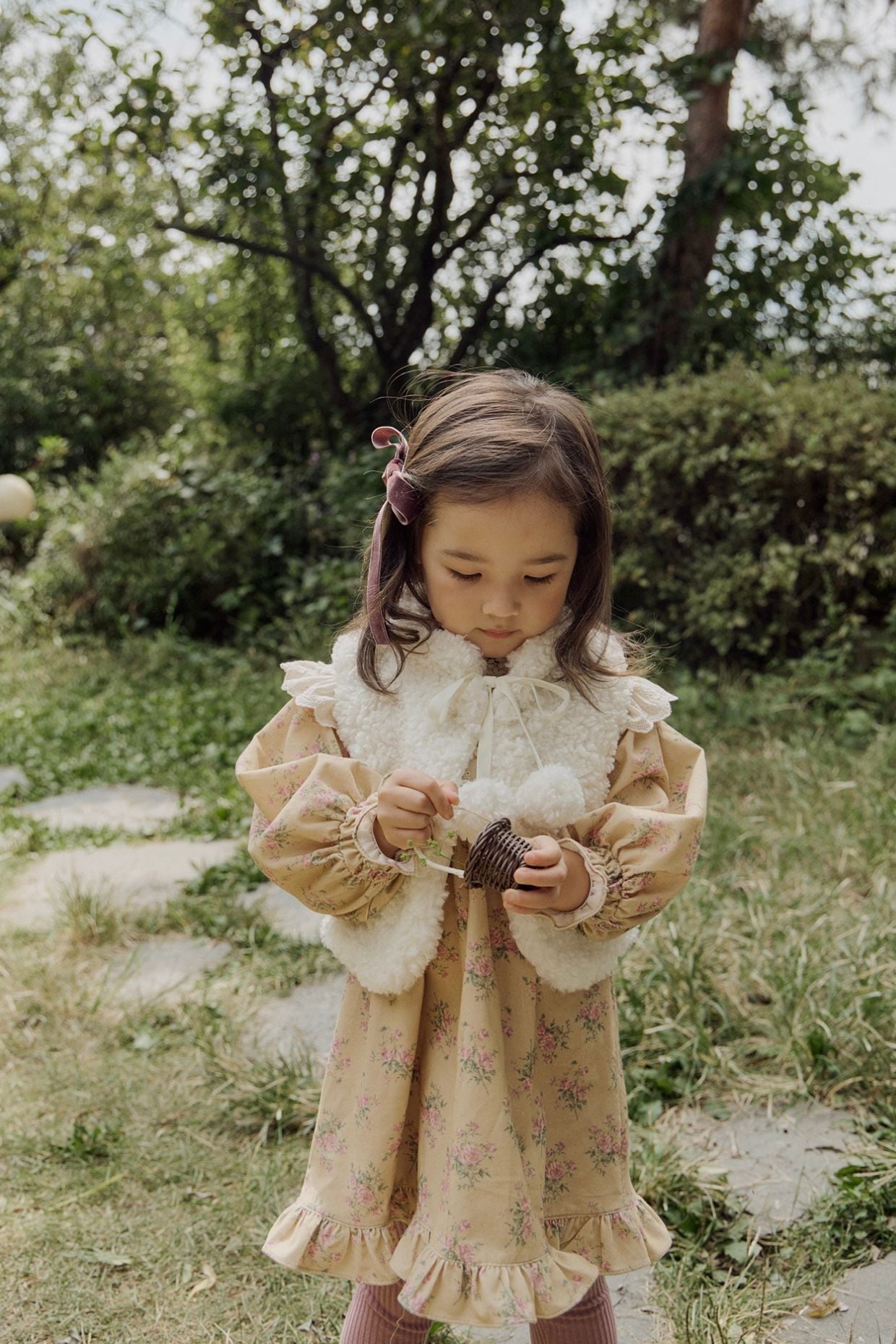 FL - Áo gile Bosong quả bông