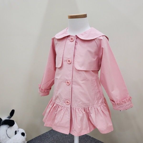 Kids- F Áo váy kaki chân đuôi cá