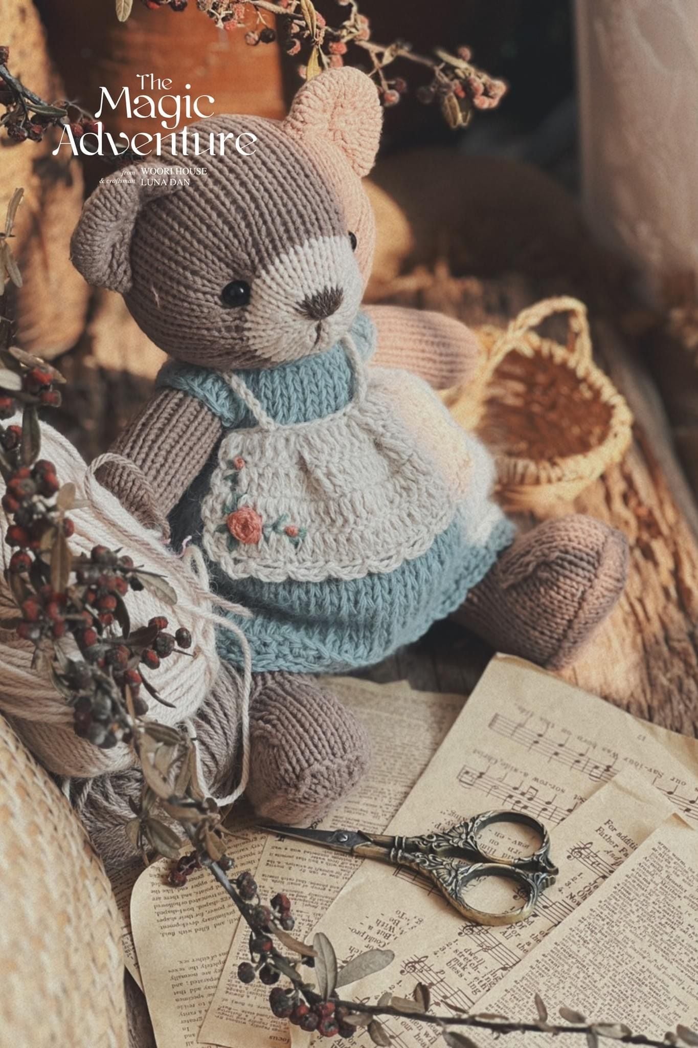 Knitting Gấu Millie Bear