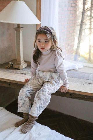 Quần Blair trần bông hoa nhí
