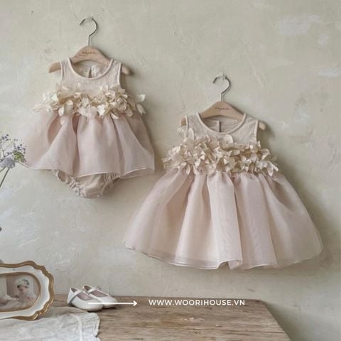 HBB - Body suit Rosalyn đính hoa nổi