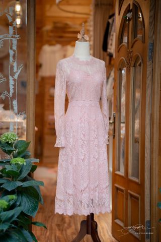 SD Váy ren Malorie cao cấp