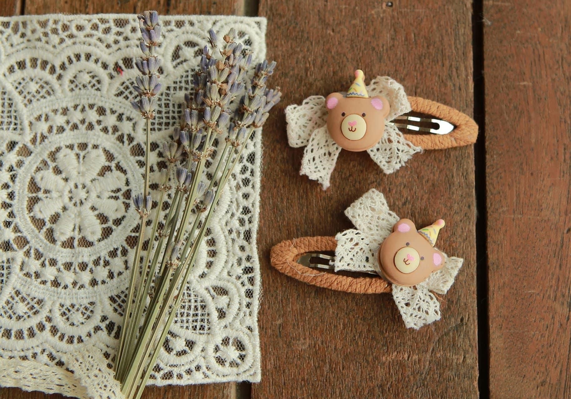 FL set cặp gấu nơ Cutie