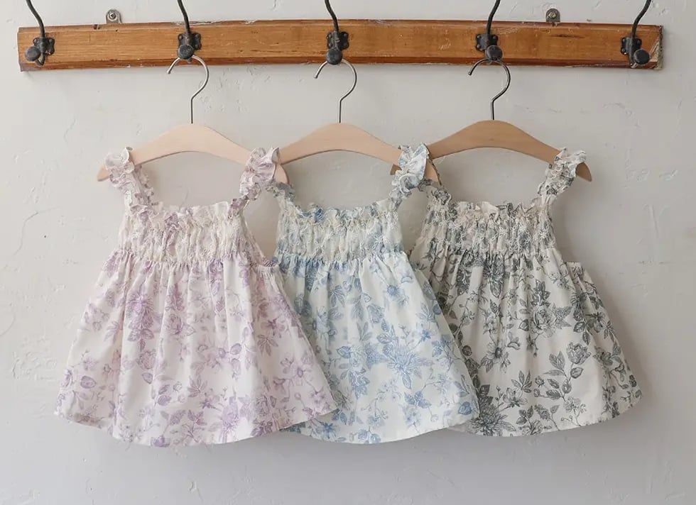 FL - Áo Amante 2 dây hoa nhí