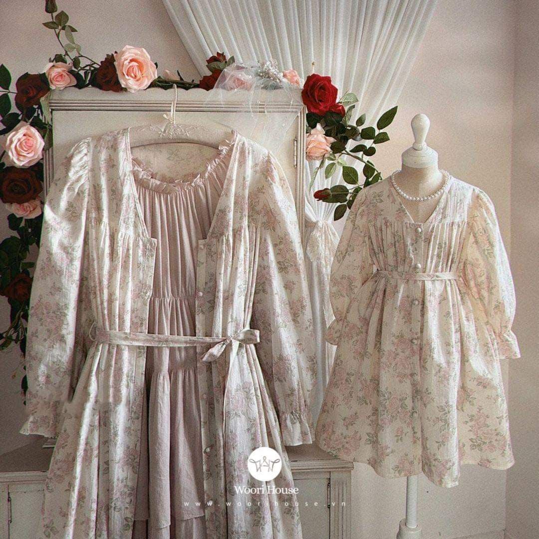 EC Váy kiêm áo choàng Blooming