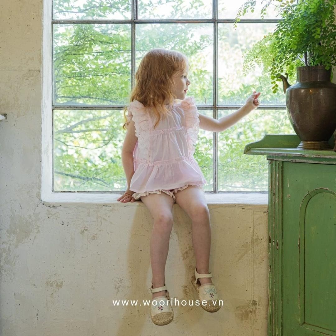 FL Áo Oz Blouse cánh tiên