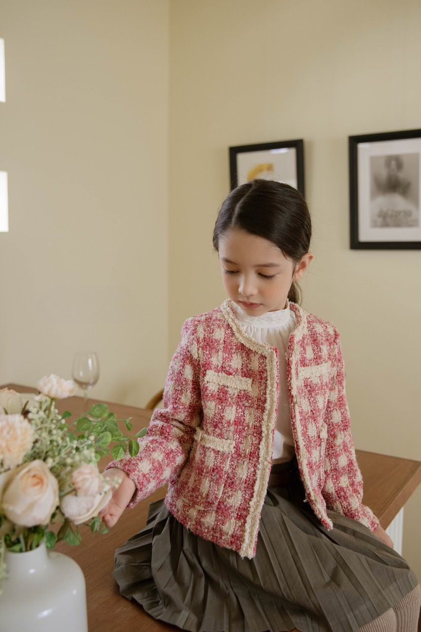 NN Áo tweed Coco Jacket