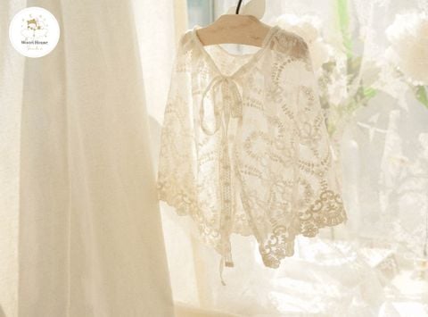 Yếm Ren Cotton Hữu Cơ