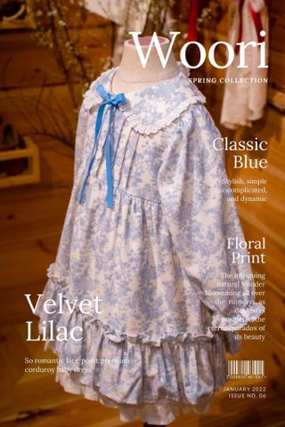 AR - Váy Winter Blue Lilac