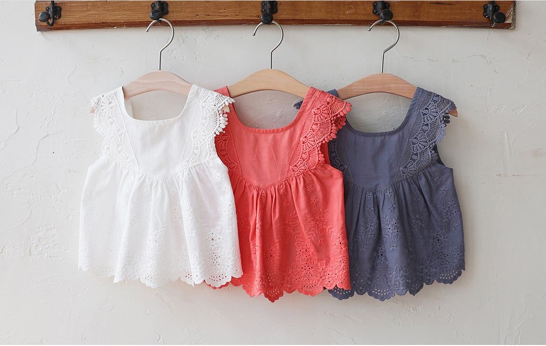 FL - Áo Puppy thêu ren