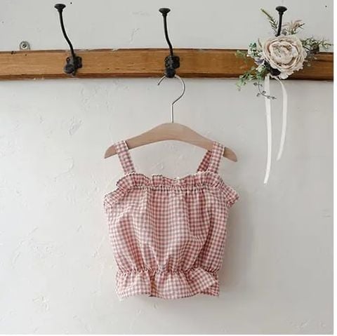 FL - Áo Play kẻ gingham