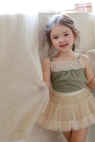 FL Áo 2 dây Angina phối ren