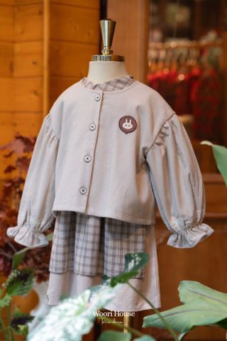 AR - Áo khoác nhung Lace Corduroy