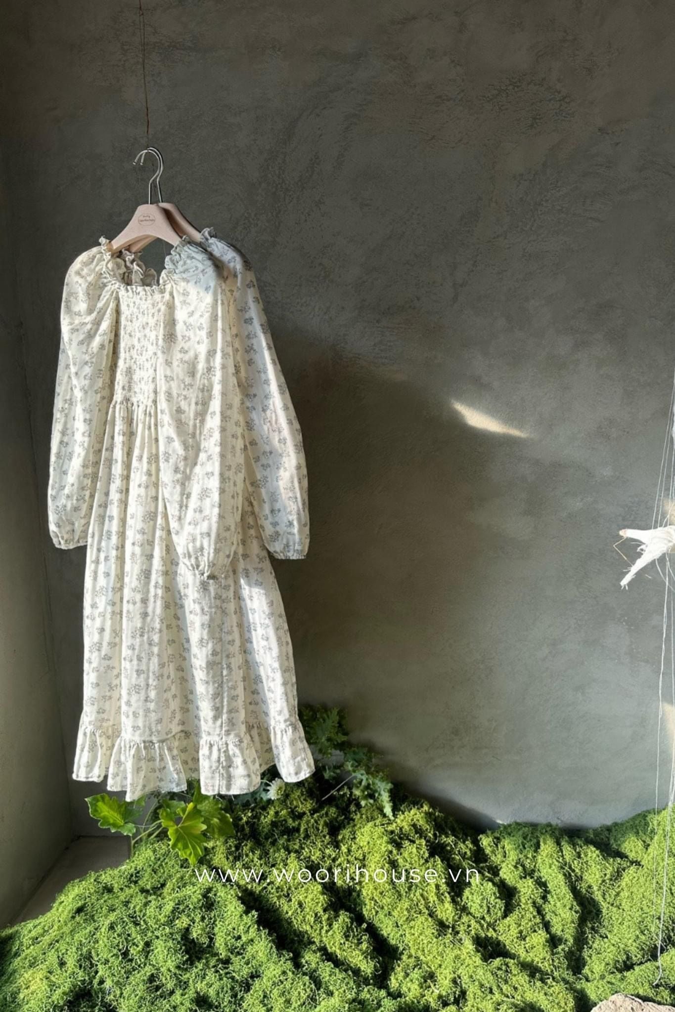 MBB Váy Flory hoa nhí chun ngực