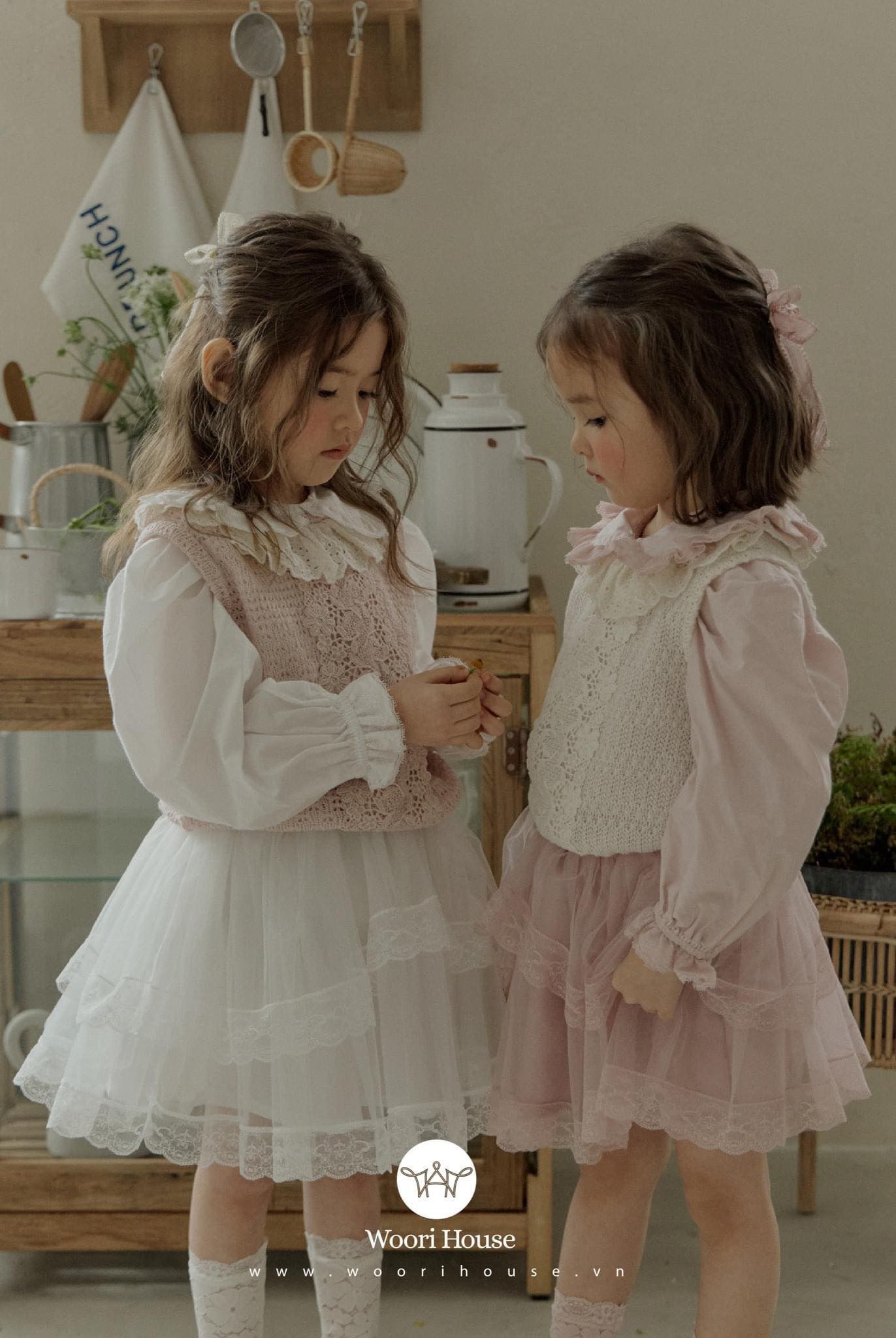 FL - Chân váy Luna voan bồng