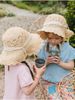 FL Mũ cói Jeanie viền sóng