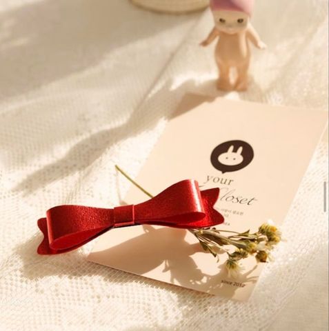 AR - Cặp nơ da đỏ Snow White