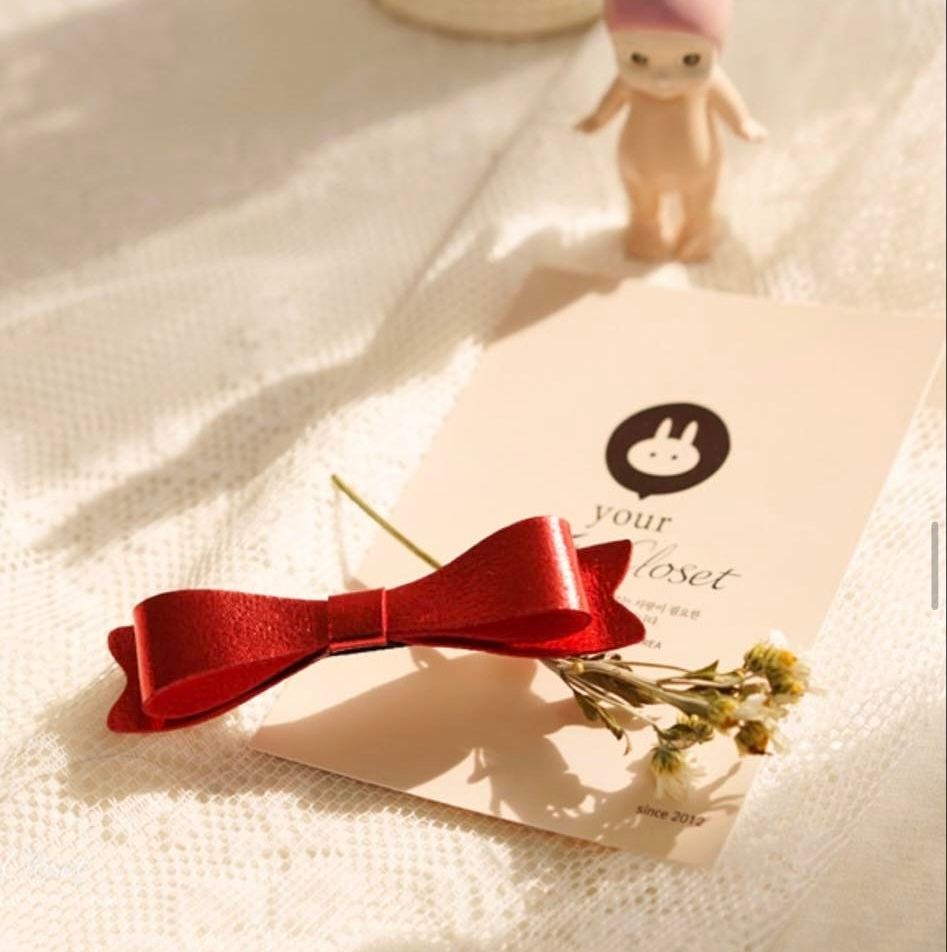 AR - Cặp nơ da đỏ Snow White