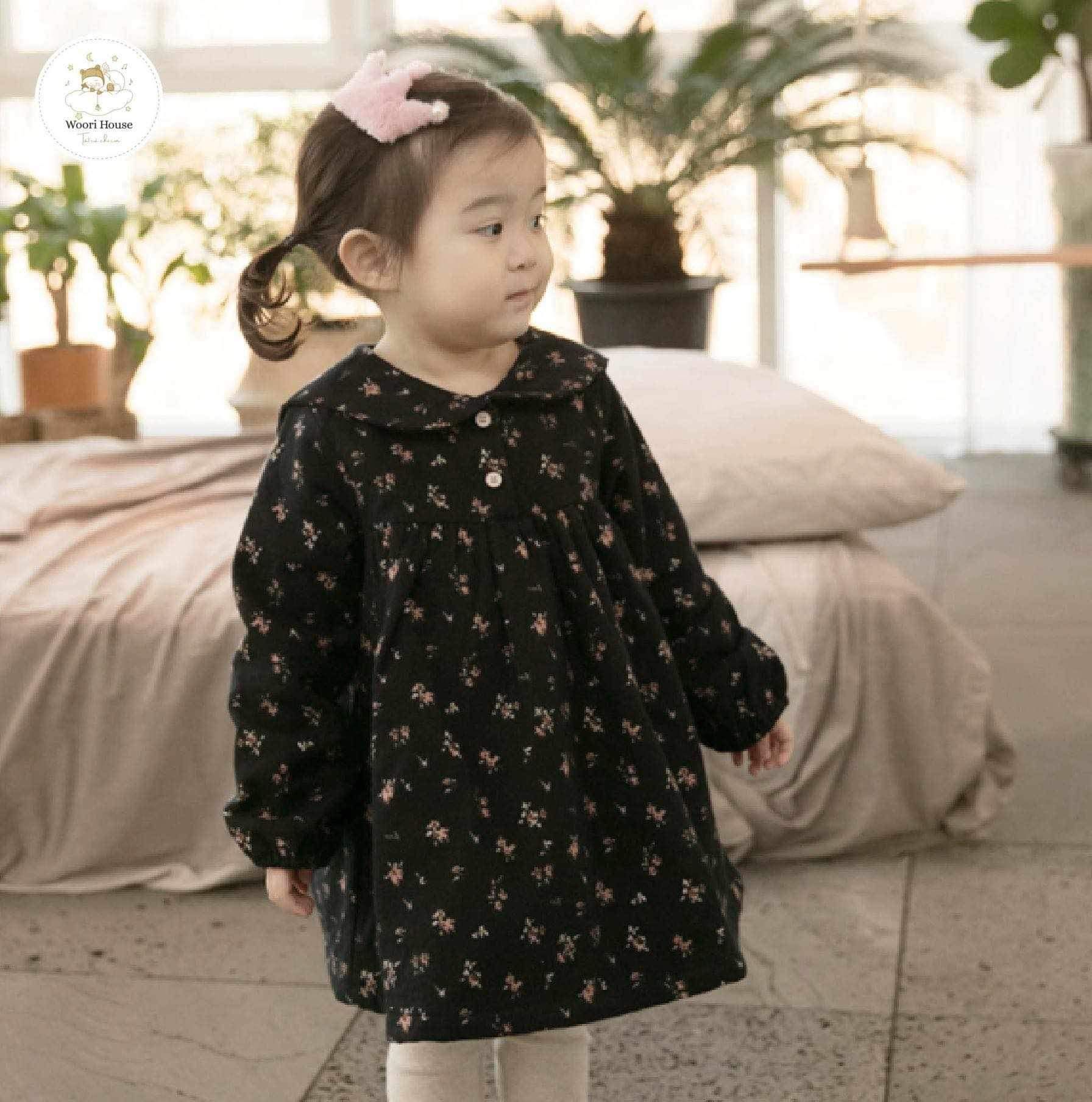 AR - Váy Sailor Maris Navy cotton dạ