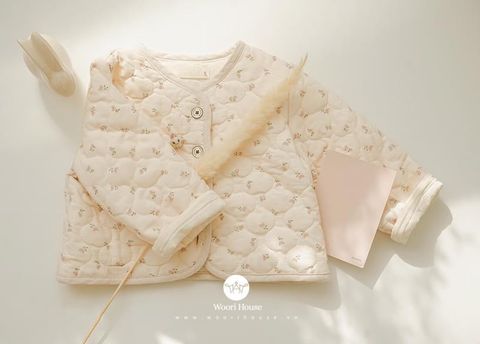 AR - Áo khoác nhung trần bông Cream Corduroy