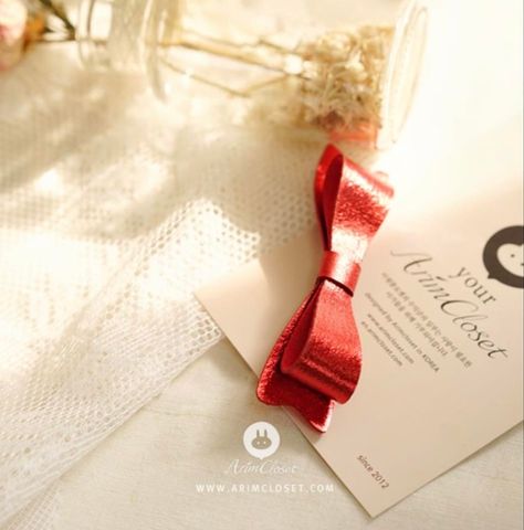 AR - Cặp nơ da đỏ Snow White