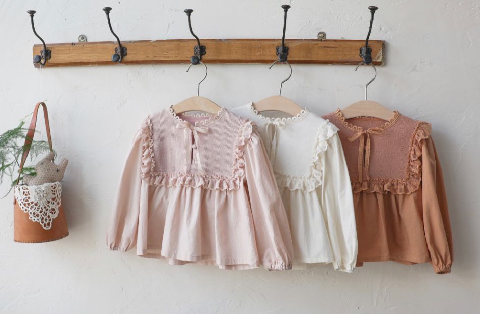 FL - Áo Autry Blouse viền bèo FINAL