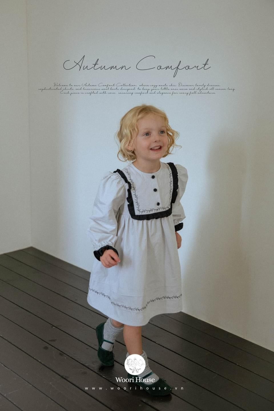 NN Váy Mecury viền navy