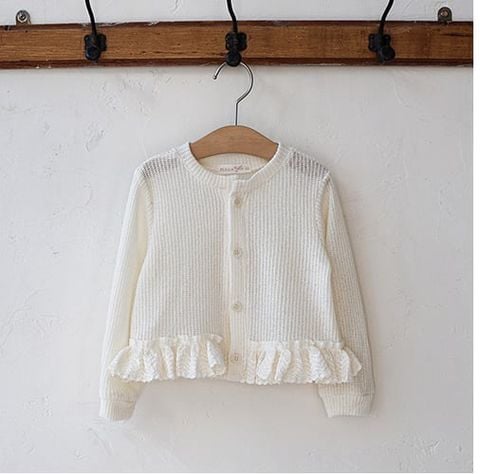 FL - Cardigan Jena gấu ren
