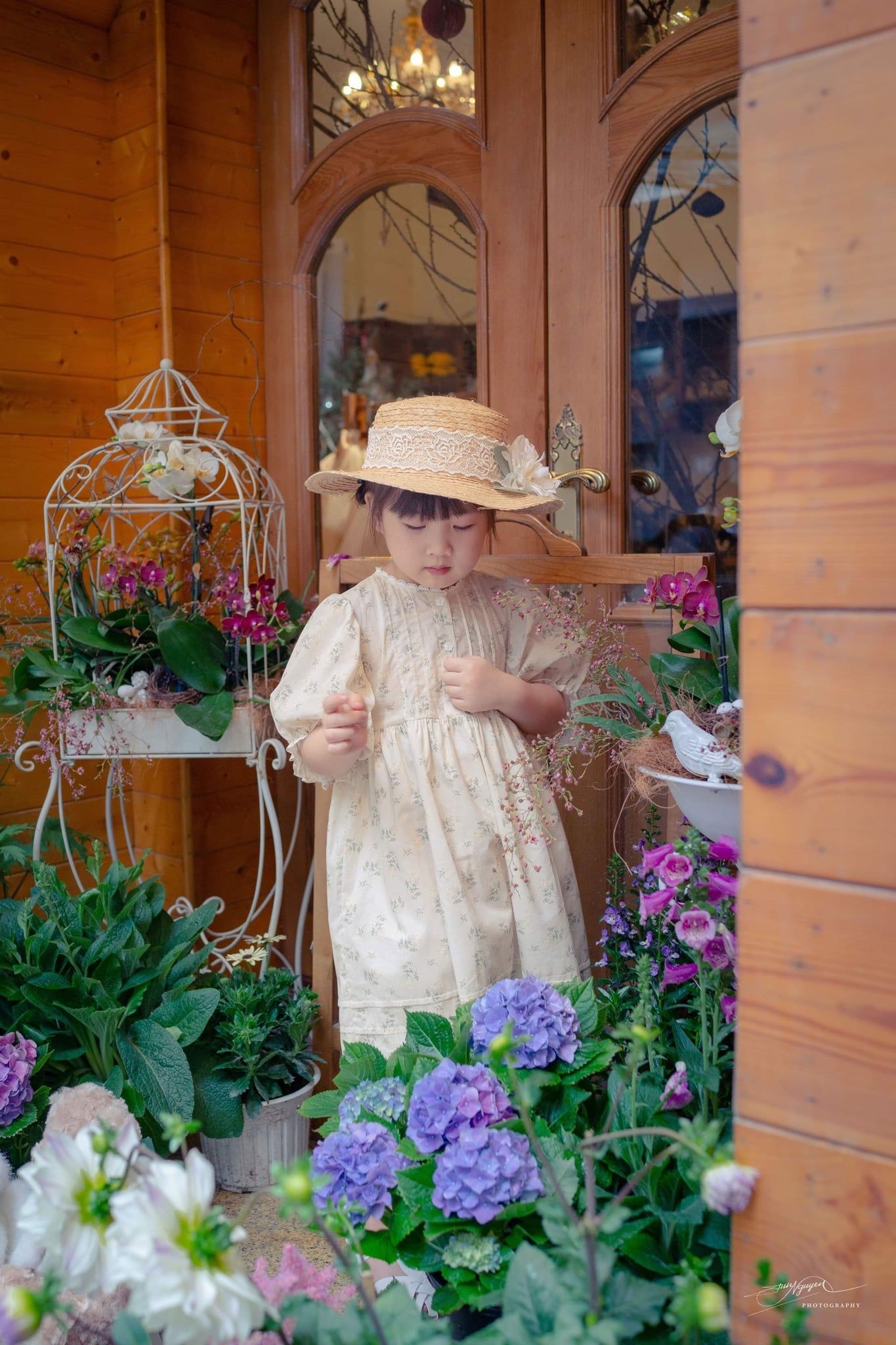 AR Váy Florence hoa nhí