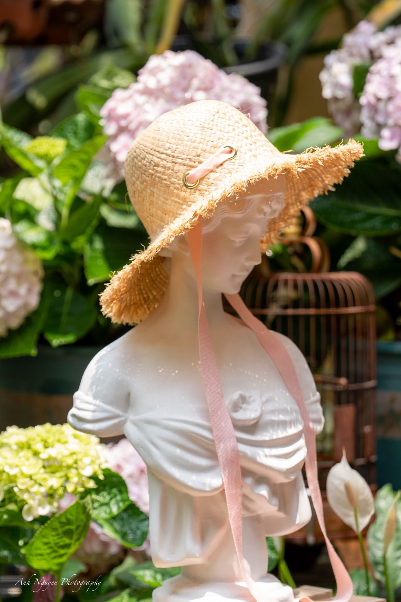 Mũ cói Marie Straw